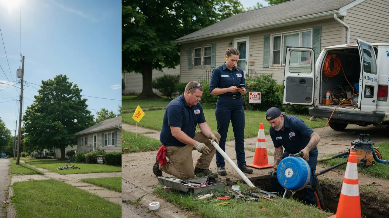 Sewer Line Repair in Hillsdale, IL near me